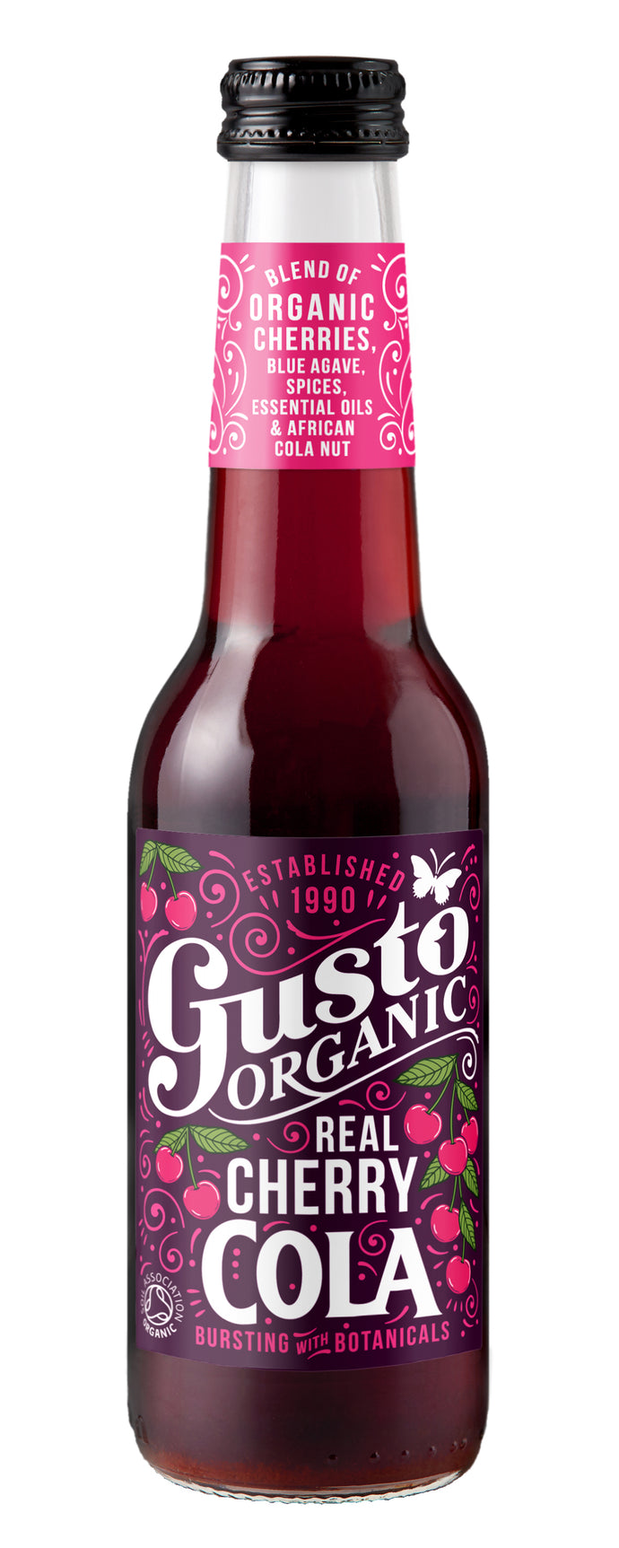 Gusto Organic Real Cherry Cola