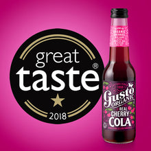 Load image into Gallery viewer, Gusto Organic Real Cherry Cola