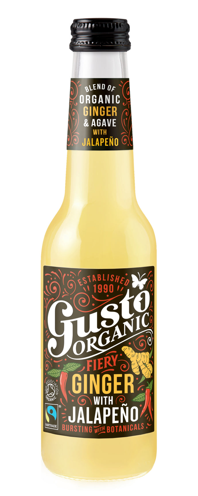 Gusto Organic Fiery Ginger with Jalapeño